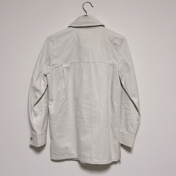 Aritzia Wilfred cream zenith chore jacket sz xs xsmall preloved - Picture 2 of 5